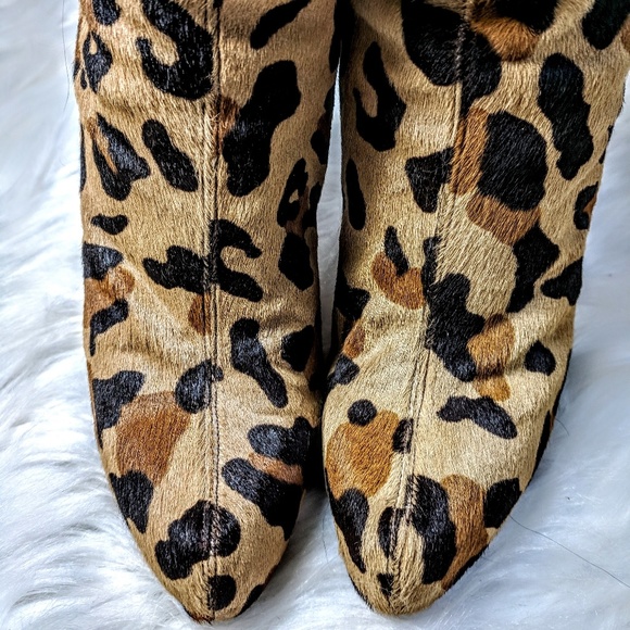 *SOLD* Cristian Louboutin Leopard Ponyhair Boots - Picture 8 of 8